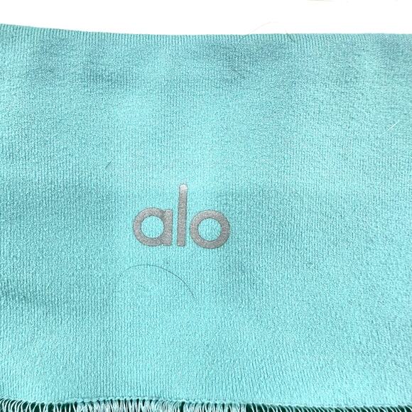 Alo Size Small Leggings Green Blue Capri Ankle Athleisure Activewear Running Gym - Picture 4 of 6